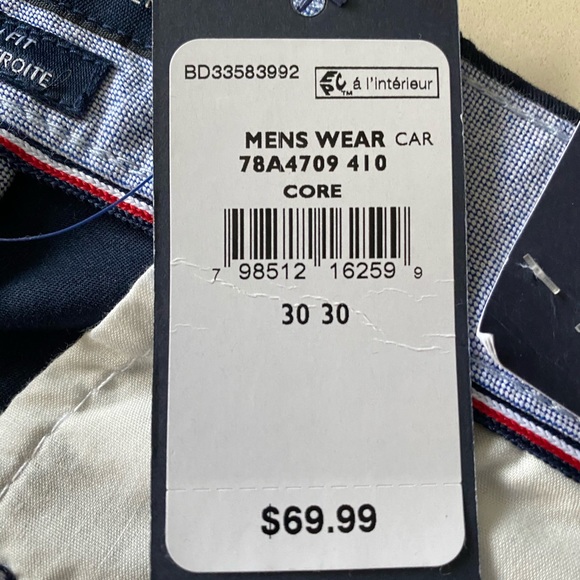 Blue Slim-fit Tommy Hilfiger Pants - Picture 5 of 5